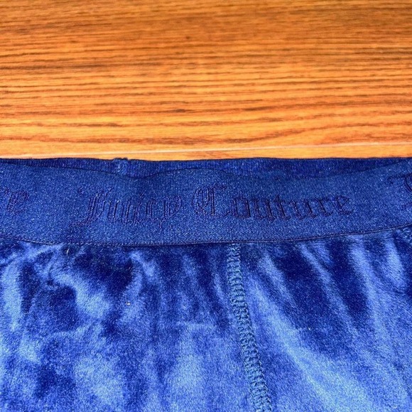 VINTAGE Y2K JUICY COTURE OG BIG BLING VELOUR TRACK PANTS JOGGERS SIZE M - Picture 4 of 9